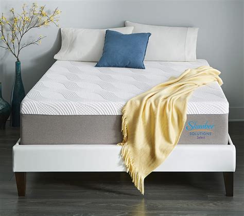 Slumber solutions mattress - The Slumber Solutions mattresses are made from quality materials and you’d be hard pressed to wrong with any of them. Most customers are very happy with their purchase. For example, on Overstock.com you can see more than 4000 reviews of customers. out of those 4000, 80% was very satisfied with their mattress purchase.